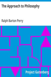 Cover of The Approach to Philosophy