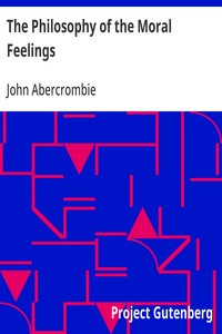 Cover of The Philosophy of the Moral Feelings