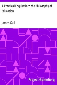 Cover of A Practical Enquiry into the Philosophy of Education