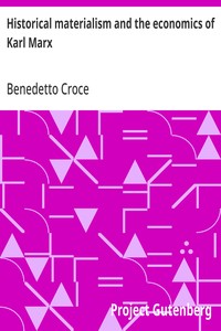 Cover of Historical materialism and the economics of Karl Marx
