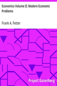 Cover of Economics Volume II: Modern Economic Problems