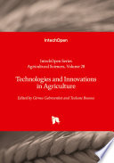 Cover of Technologies and Innovations in Agriculture