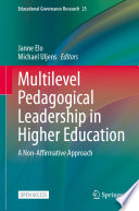 Cover of Multilevel Pedagogical Leadership in Higher Education