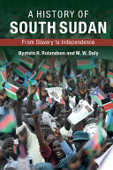 Cover of A History of South Sudan