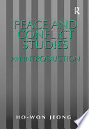 Cover of Peace and Conflict Studies