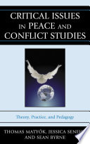 Cover of Critical Issues in Peace and Conflict Studies