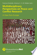 Cover of Multidisciplinary Perspectives on Peace and Conflict Research