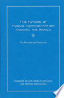 Cover of The Future of Public Administration around the World