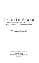 Cover of In Cold Blood
